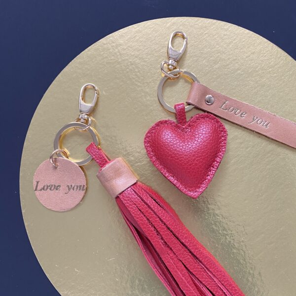 sleutelhangers rood